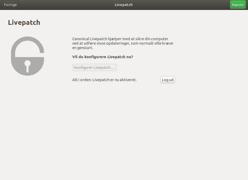 Ubuntu efter installering