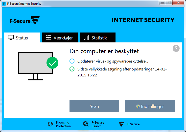 F-Secure Internet Sikkerhed