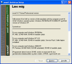 Avast installation