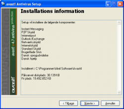 Avast Installation