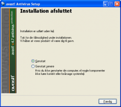 Avast Installation