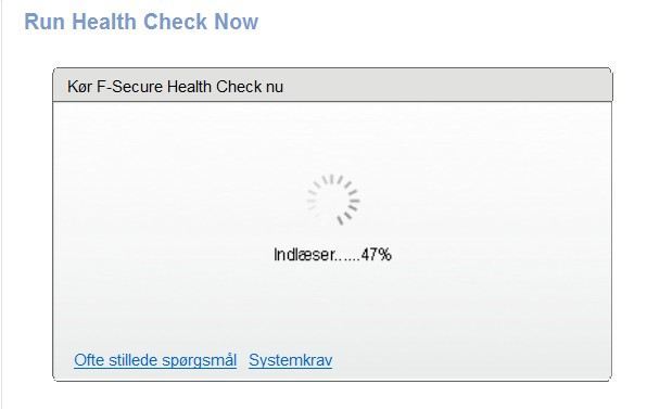 F-Secure Sundheds Tjek