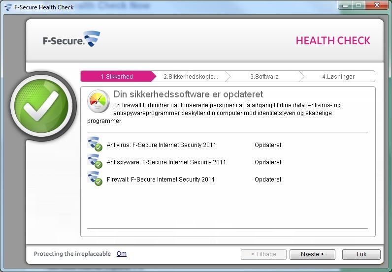 F-Secure Sundheds Tjek