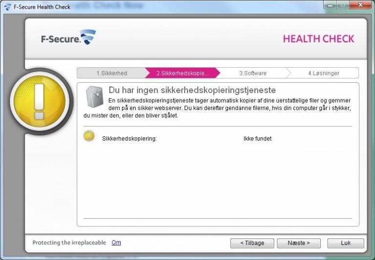 F-Secure Sundheds Tjek