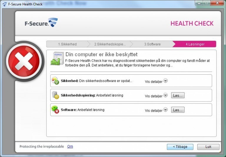 F-Secure Sundheds Tjek