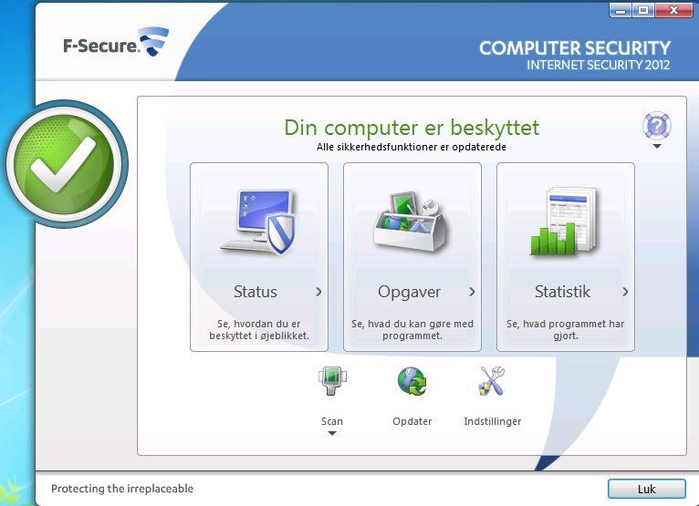 F-Secure Start Menu