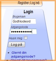 Godt Password behøver ikke at være svært