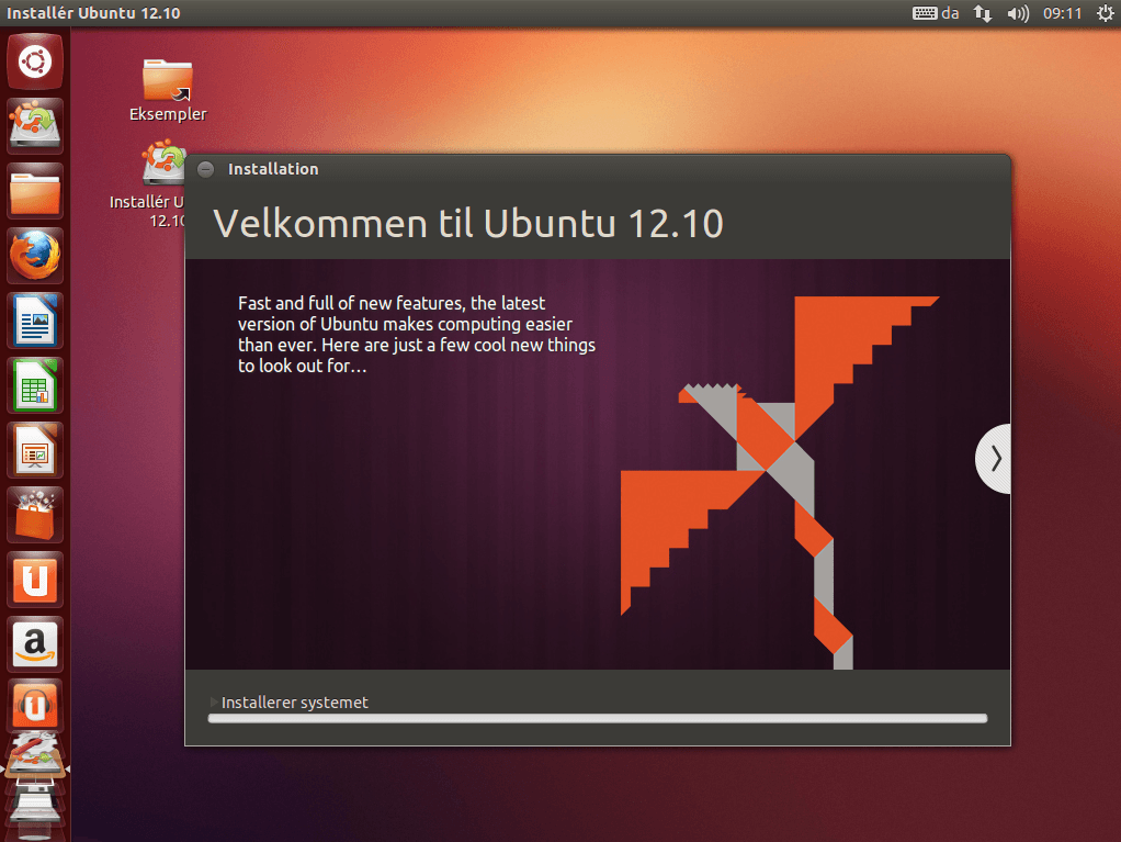 Ubuntu installer ved siden af Windows