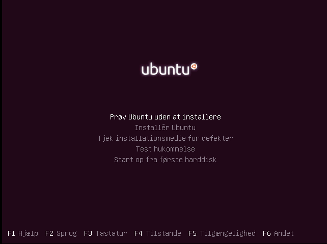 Ubuntu installer