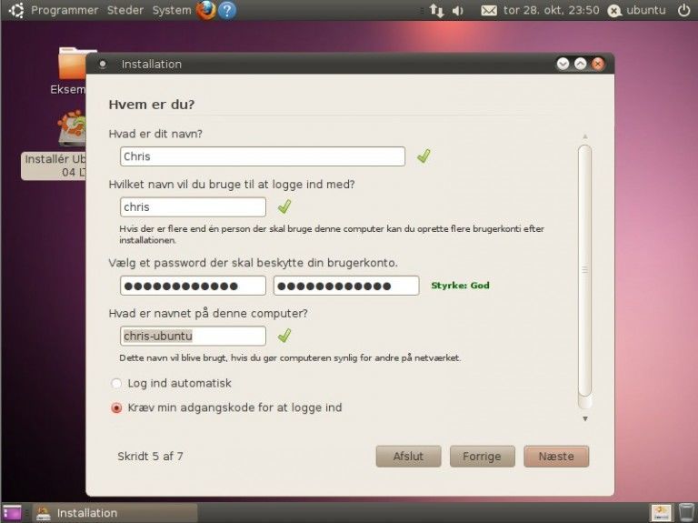 Ubuntu Install