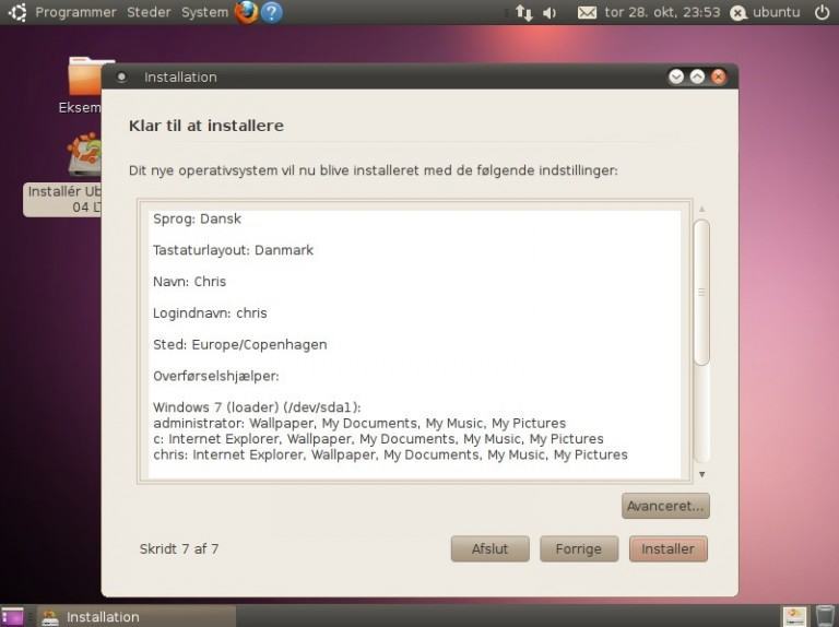 Ubuntu Install
