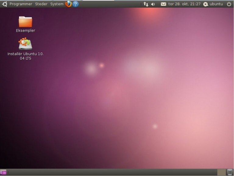 Ubuntu live