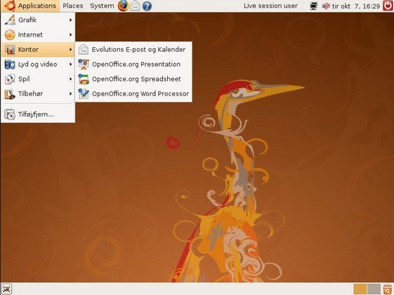 Ubuntu Live CD