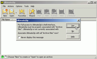 UltimateZip - pakke program
