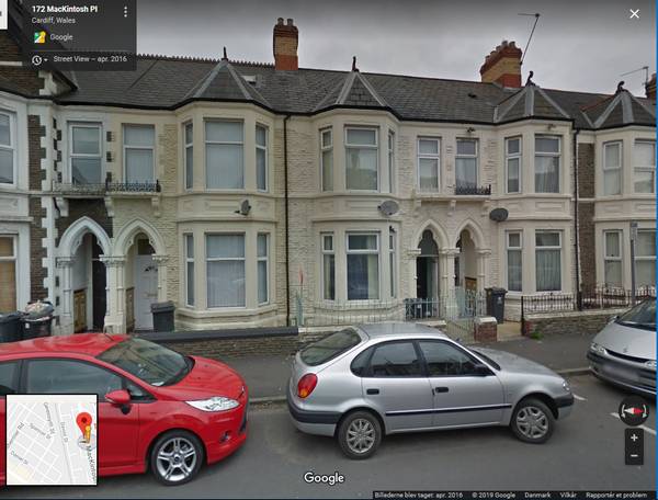 MacKintosh Pl Cardiff CF24 4SR Storbritannien Der bor banditten