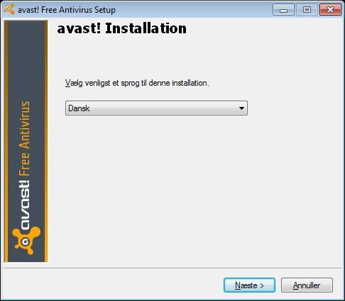 Avast installation