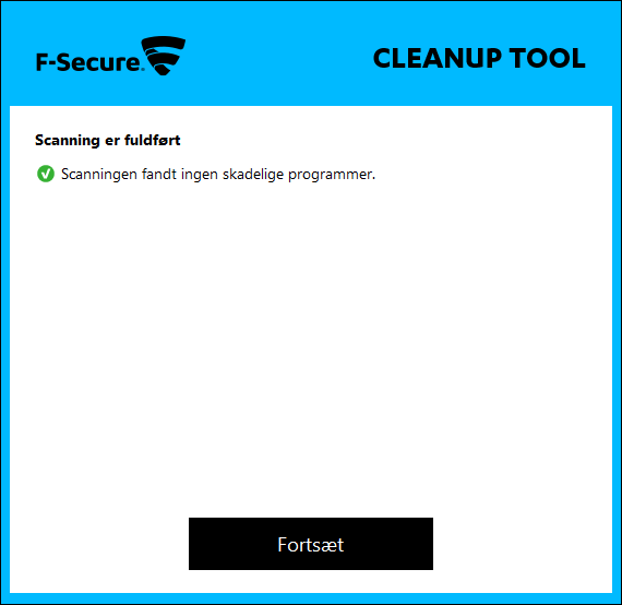 F-Secure Installationen i billeder