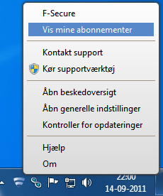 F-Secure abonnementer