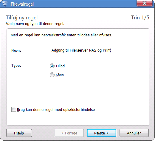 F-Seure med en Fil server