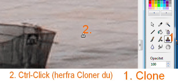 PhotoFiltre Clone-Tool