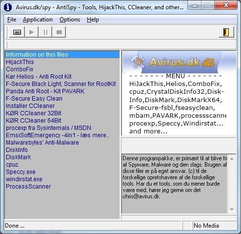 Spy Tools Disk - Samling af Tools